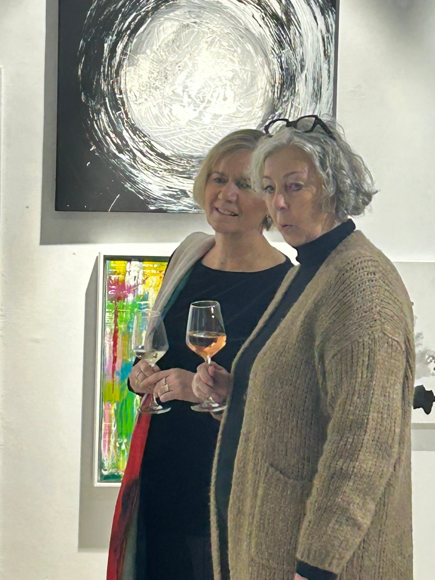 Begegnungen am Vernissage-Abend
